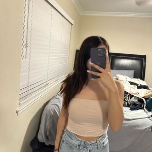 Brandy Melville pink tube top